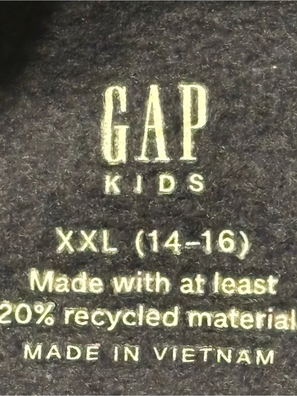 GAP Kids Dark Navy Pullover Hoodie